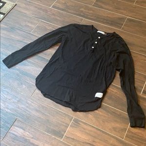 Kinetix black Henley
